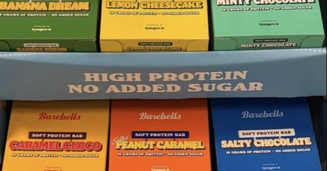 Spar Valsgård tilbyder mega ja tak til Barebells proteinbarer