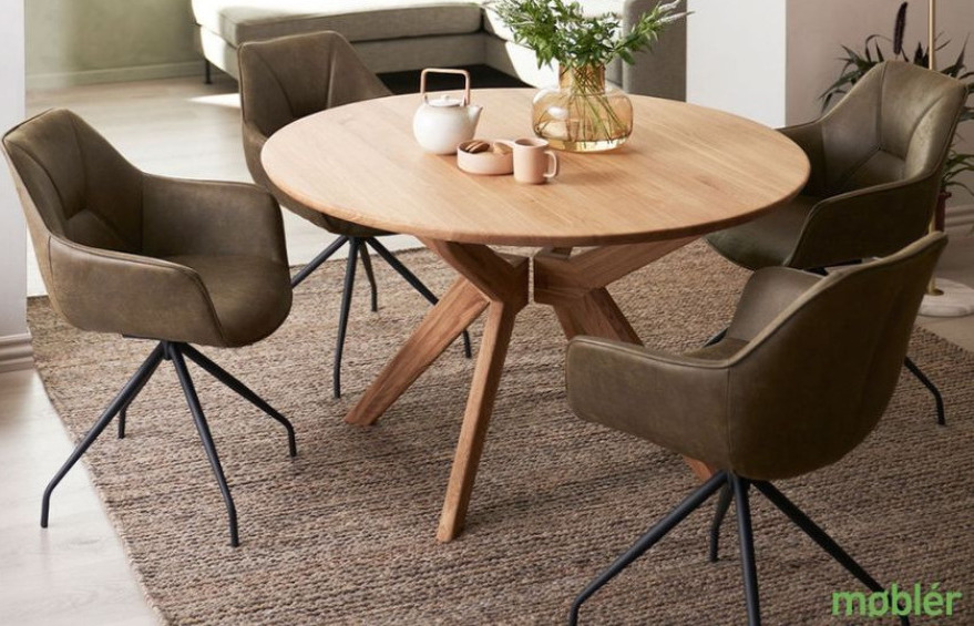 På tilbud! Skab en hyggelig atmosfære med det nye spisebord Stella fra Møblér Vejle