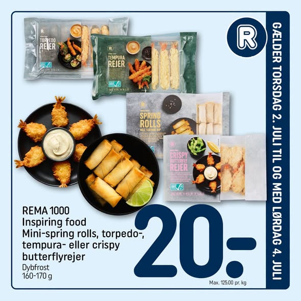 Rema 1000 Rosenkrantzgade har nye weekendtilbud fra i morgen