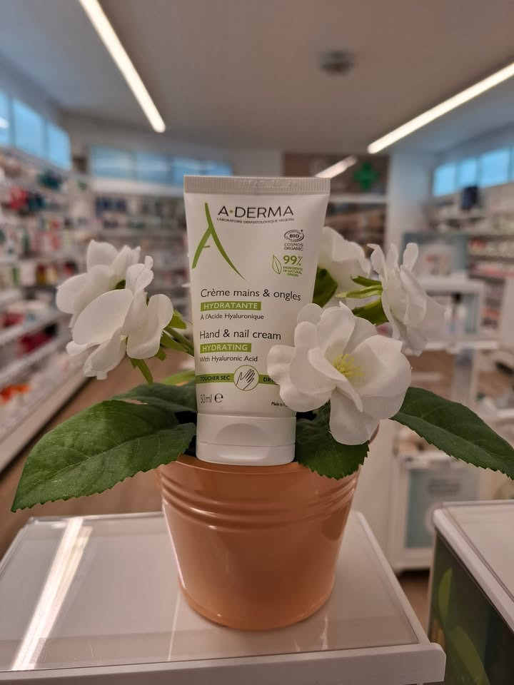 Herning Løve Apotek tilbyder 20% rabat på A-Derma Hand & Nail Creme indtil 19. marts