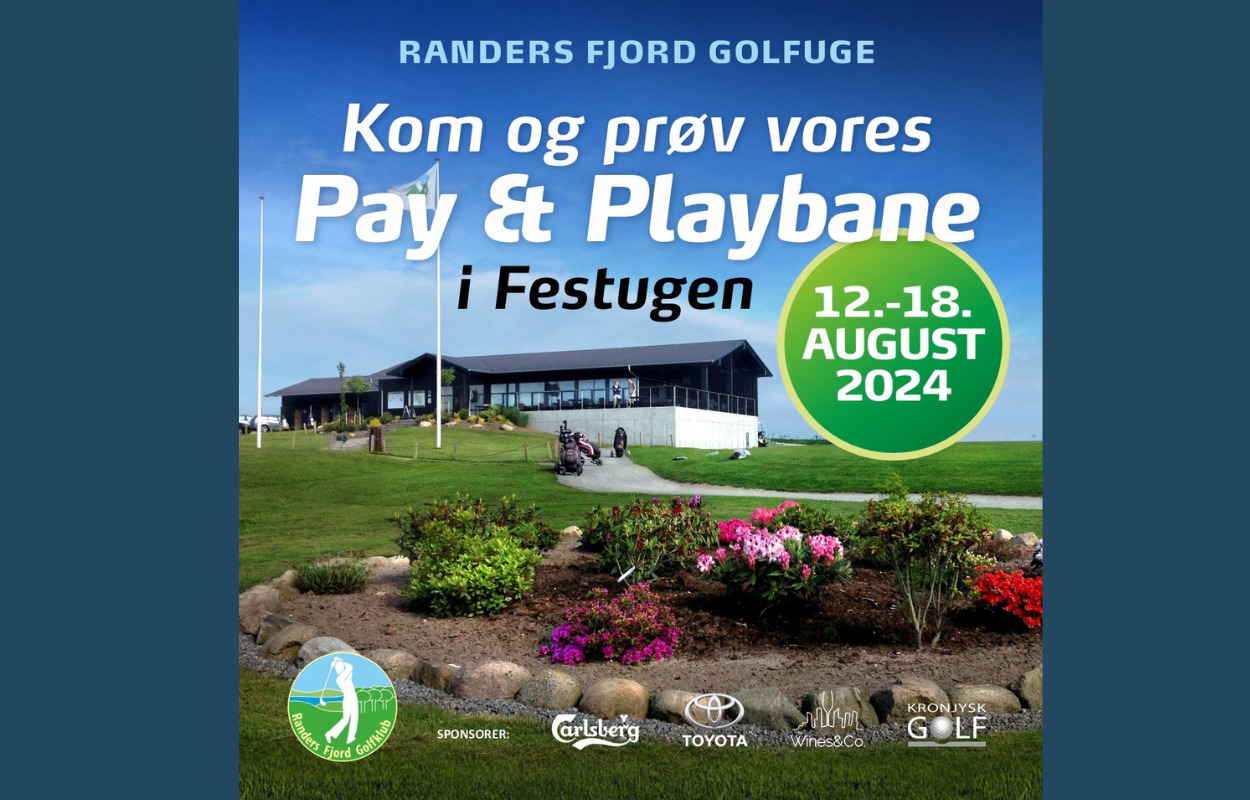 Skal du prøve kræfter med golfsporten under Randers Ugen 12. - 18. august? 