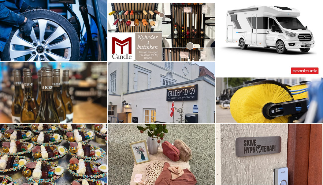 Nyt fra JM Autoteknik, MOBILHYTTEN, HH Trælast & Byggecenter A/S og 12 andre