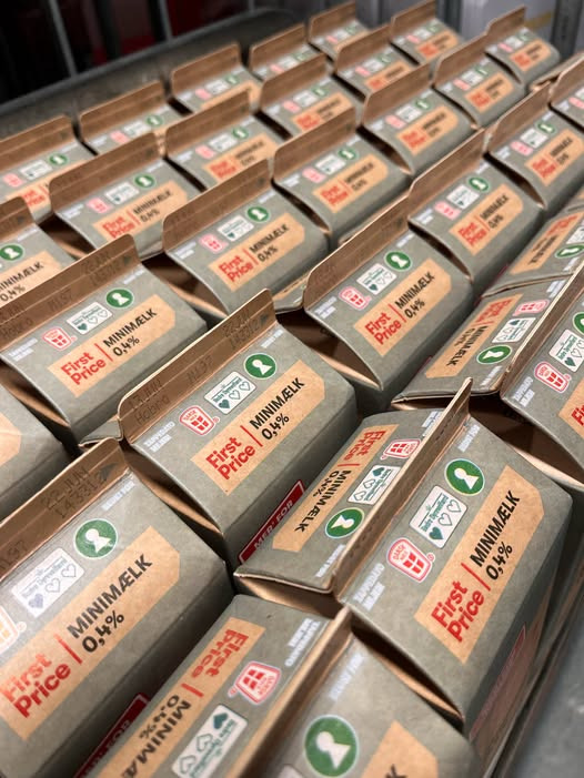 MENY Viborg Marsk Stigs Vej sælger First Price minimælk til 7,99 kr. literen