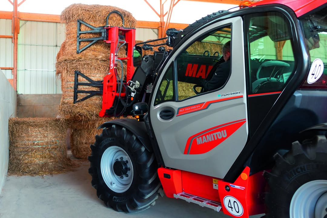 SCANTRUCK A/S præsenterer ny generation af Manitou MLT NewAg-teleskoplæssere til landbruget