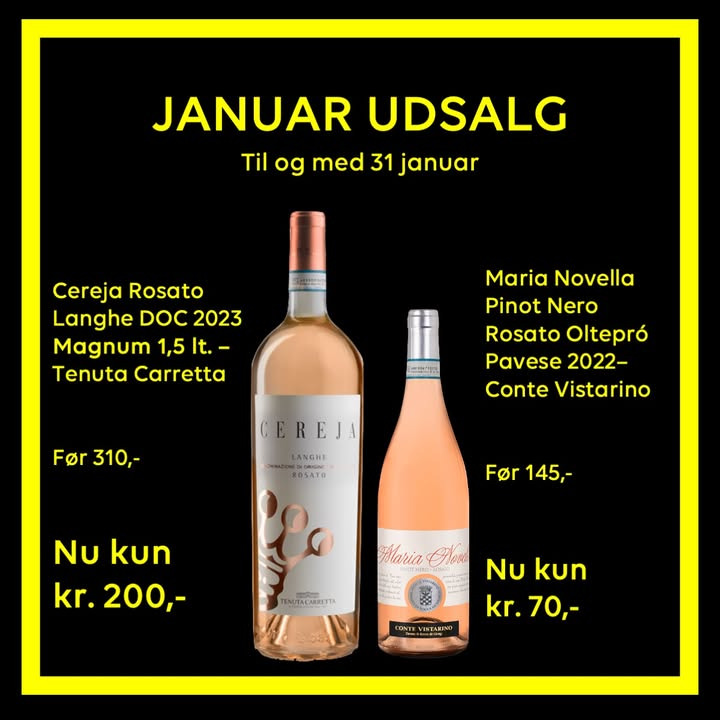 Spar stort på rosévine under Lahvino Wine & Spirits januarudsalg