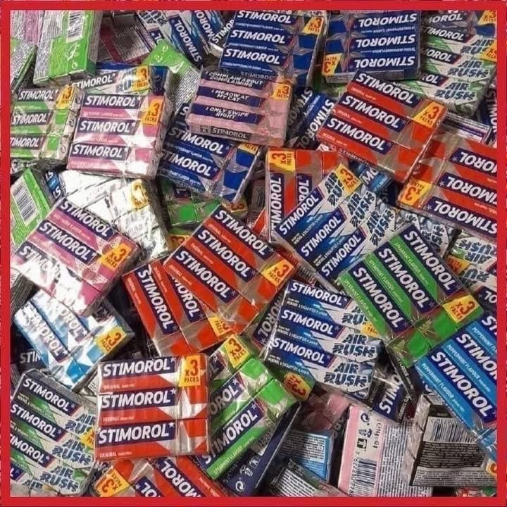 SuperBrugsen Hammerum tilbyder 5 pakker Stimorol til 55 kr.