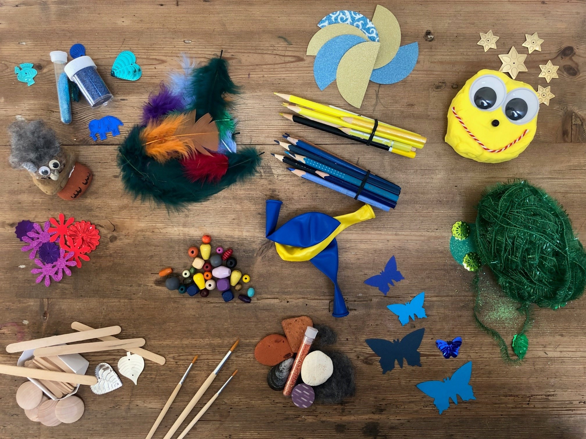 Kreative onsdage for børn på Middelfart Kultur og Bibliotek