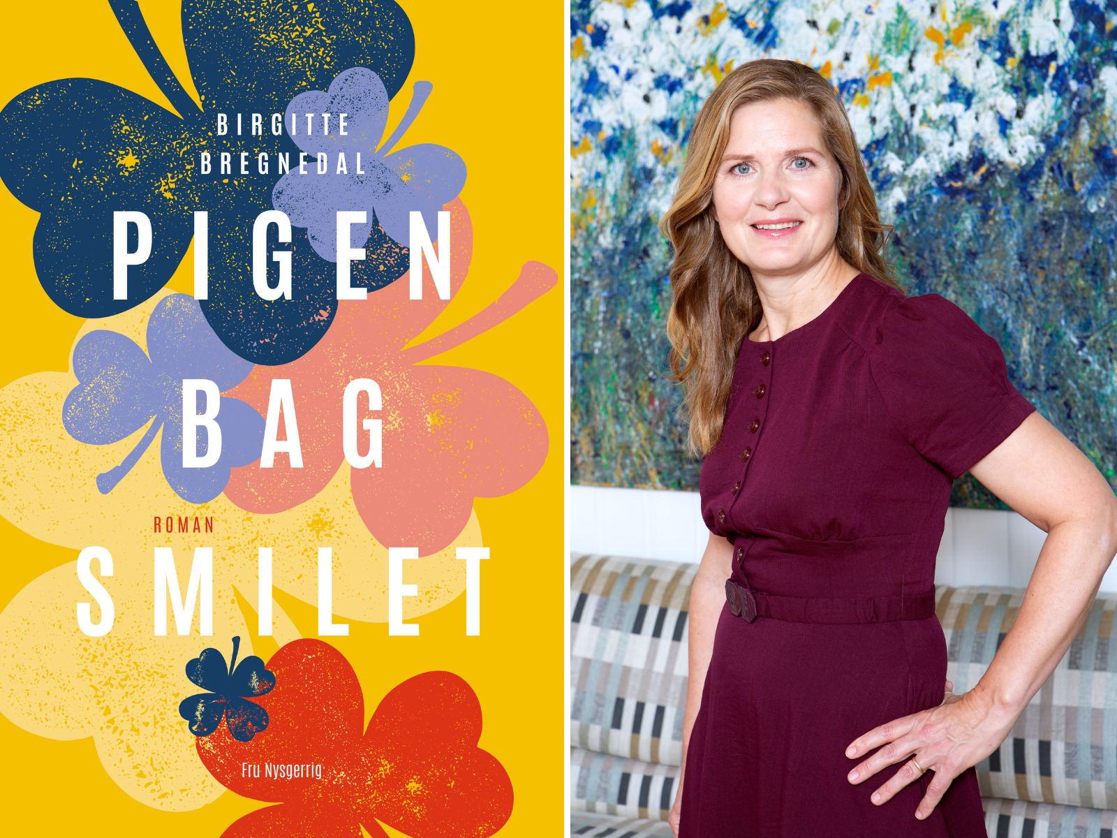 Udgivelsesfest for 'Pigen bag smilet' på Hillerød Bibliotekerne