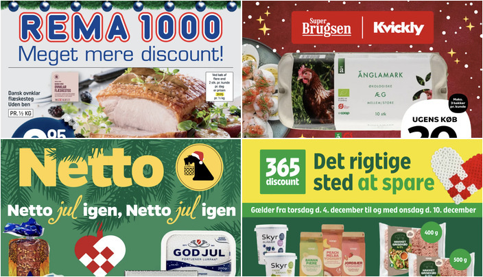 Flæskesteg til kun 9,95 kr. og kaffe til 39 kr. - Se de bedste lokale tilbud