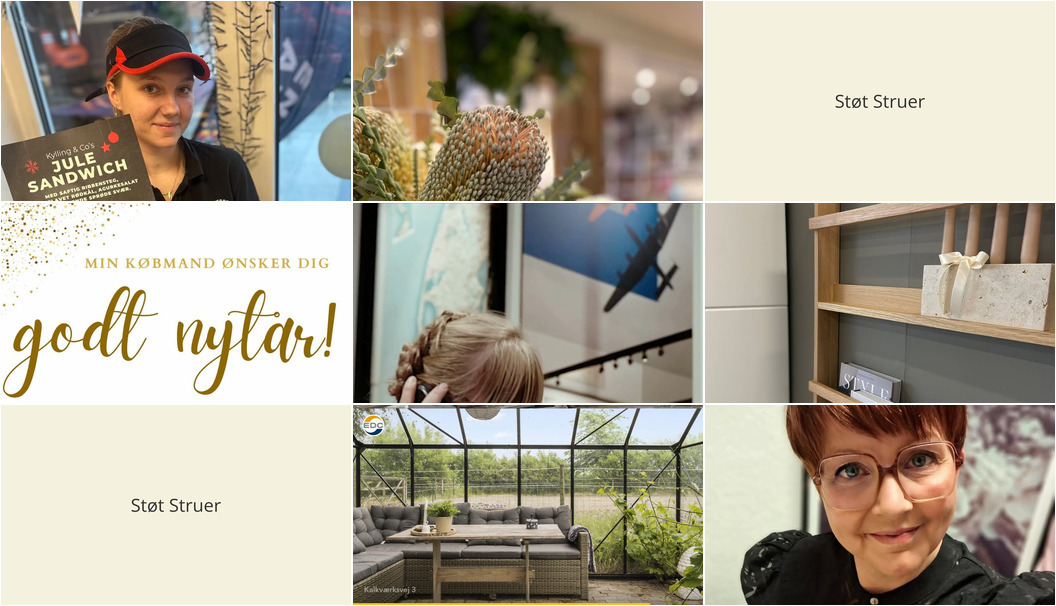 Nyt fra Lux By Jakobsen, EDC Ejen­doms­grup­pen Struer, Florist Pernille DB og 4 andre