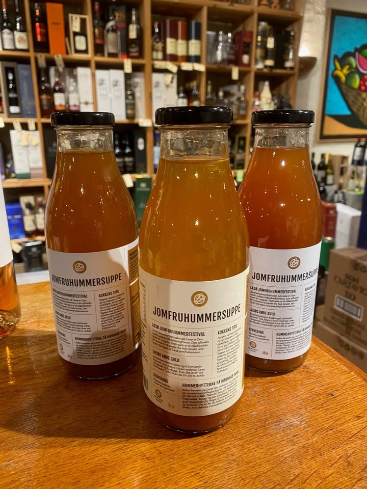 Pedersborg Vin anbefaler hummersuppe fra Nordisk som vinterens varme hit