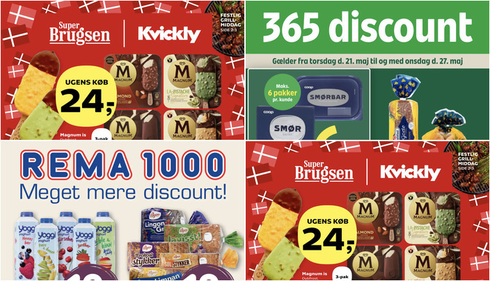 Coop smør til kun 6 kr. og Kims chips til 10 kr. - se de lokale dagligvaretilbud