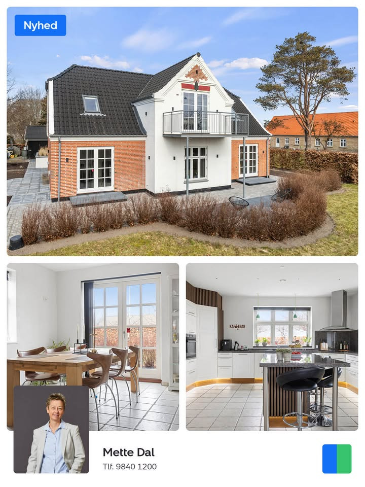 Nybolig Sæby A/S præsenterer moderne villa med havudsigt i Voerså