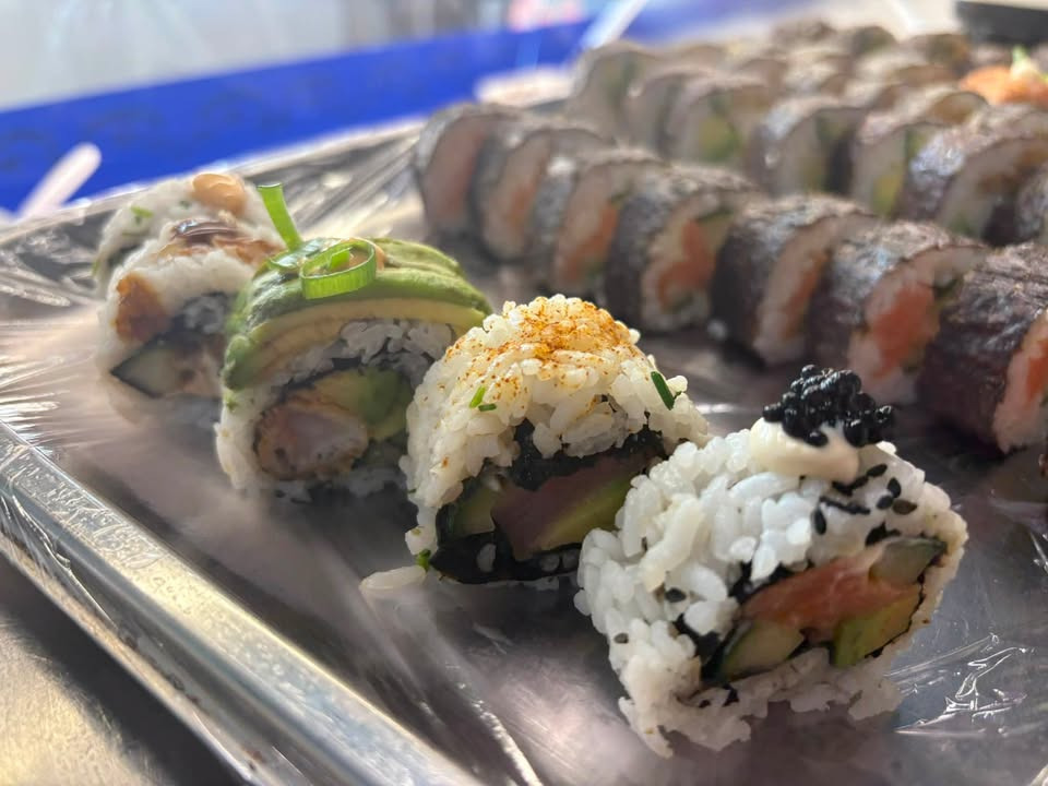 Havnens Fisk Øster Hurup viser et udsnit af fremtidens fredags sushi