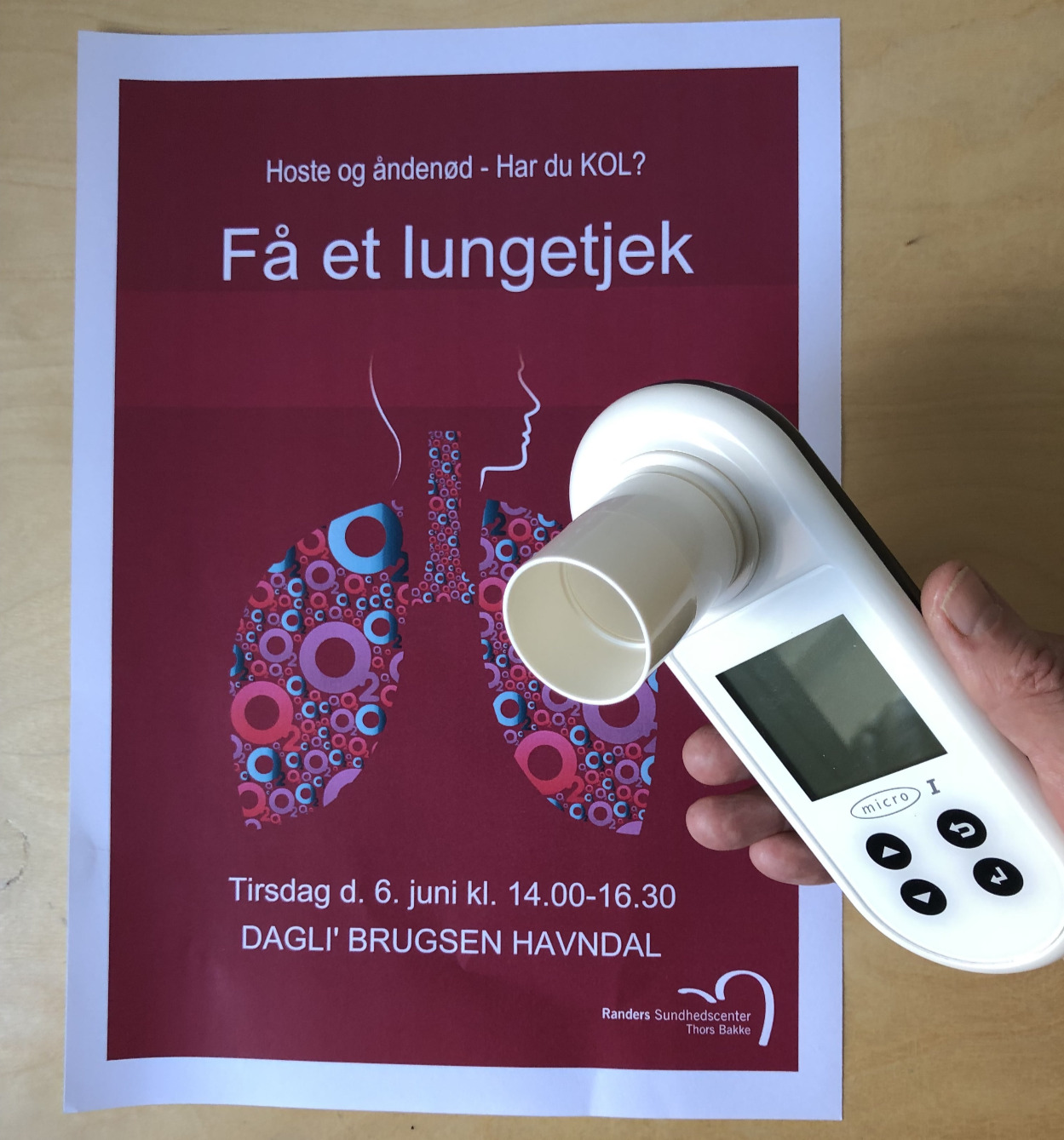 Få tjekket dine lunger i Dagli’Brugsen