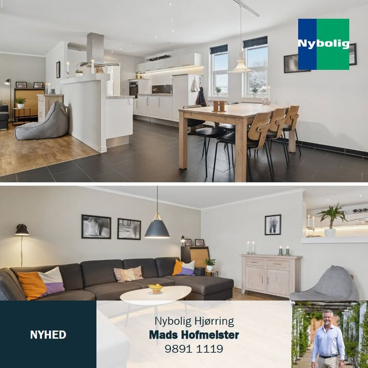 Nybolig Hjørring v/Morten Hove præsenterer lys villa med fire værelser i Vidstrup