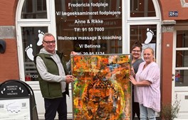 Kunst og wellness under samme tag: Få ordnet fødderne og nyd kunsten