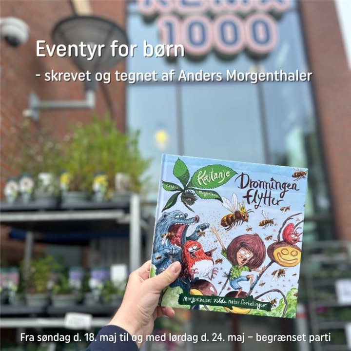 Rema1000 Gærumvej tilbyder spændende børnebogseventyr med støtte til biodiversitet