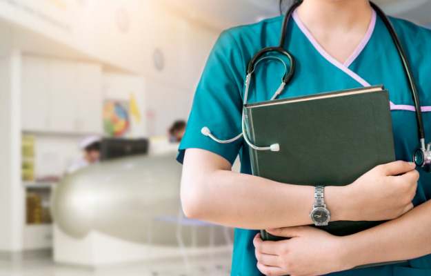 Nordjyske sygeplejersker fra Hjørring deltager i strejke