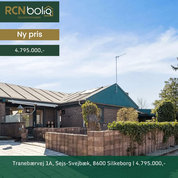 Drømmebolig i Sejs med udvidet boligareal fra RCN Bolig Silkeborg
