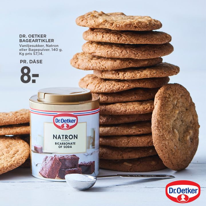 Gør klar til julebagning med Dr. Oetker-produkter til spotpris hos Meny Randers