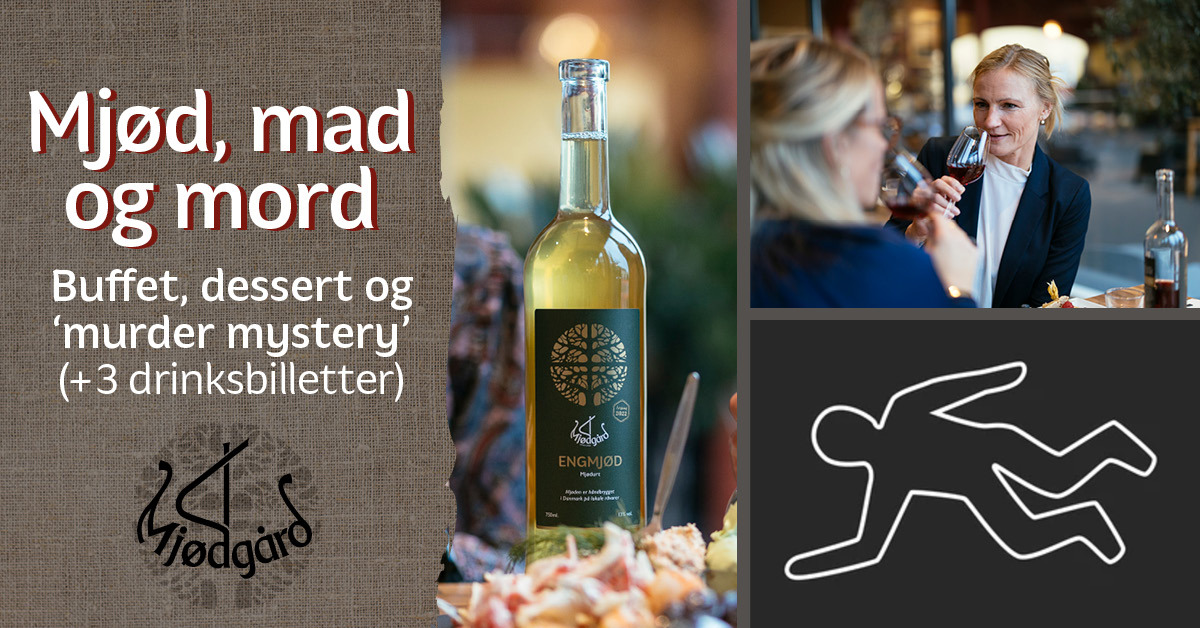 Oplev spænding og mystik: Murder mystery aften i Haslev