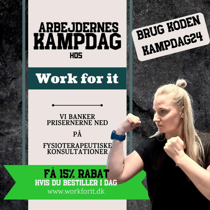 Fysioterapeutisk klinik sænker priserne i anledning af arbejdernes kampdag