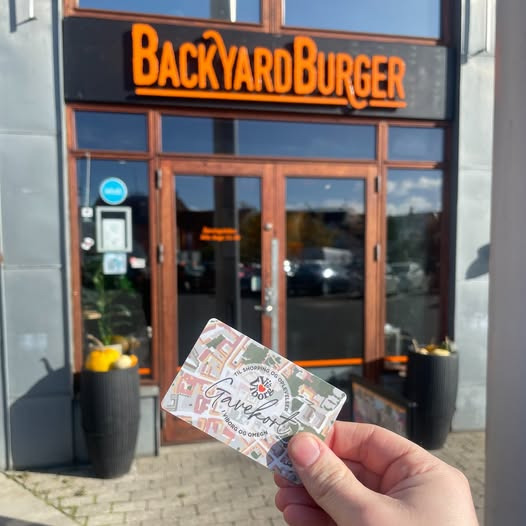 BackyardBurger Viborg accepterer nu Viborg Gavekortet