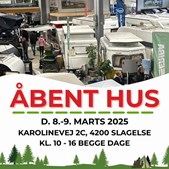 Nyt fra Slagelse Camping og Outdoor Center