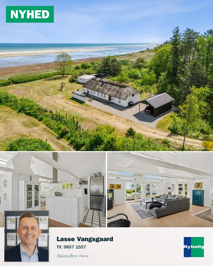 Nybolig Hadsund præsenterer unikt fritidshus ved Kattegat