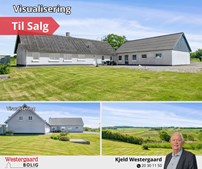 Westergaard Bolig præsenterer idyllisk ejendom med nye sommerbilleder