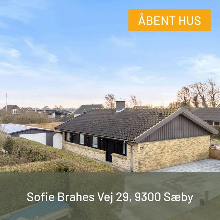 Mæglerhuset Sæby inviterer til åbent hus søndag den 19. april