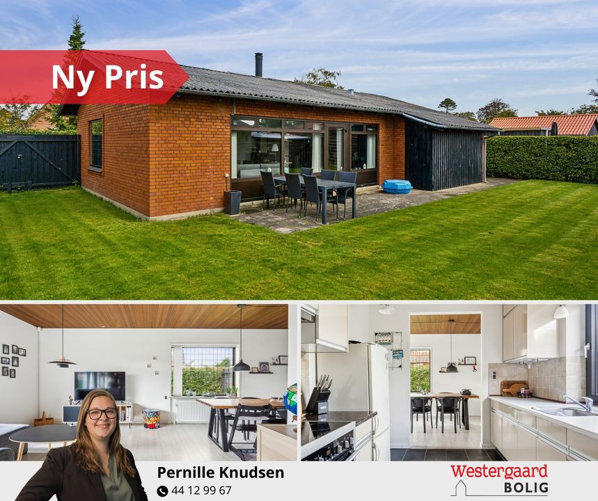 Westergaard Bolig præsenterer: Velholdt villa med ny pris i rolige omgivelser