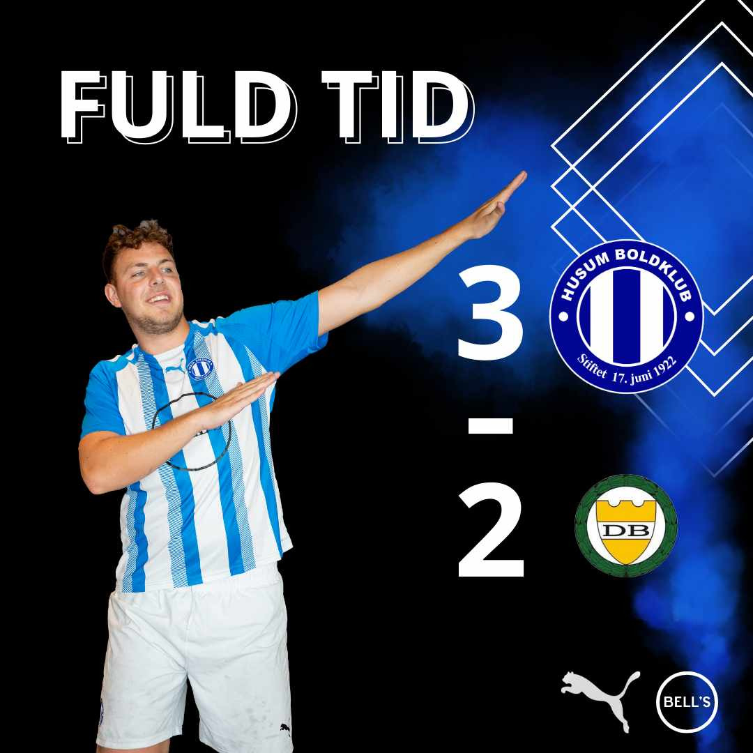 Husum Bk. tager sejren efter dramatisk 3-2 kamp mod Dragør Bk.