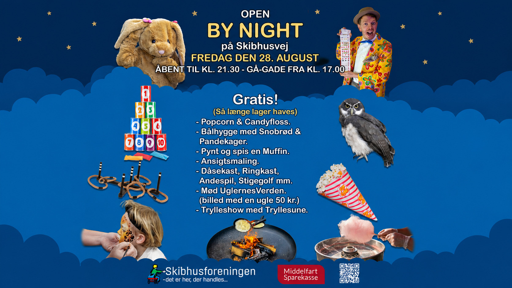 Open By Night Skibhusvej 2026