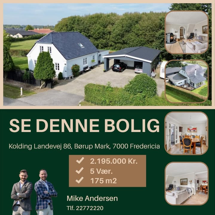 Ejendomsmægler Mike Andersen præsenterer charmerende patriciervilla i Fredericia