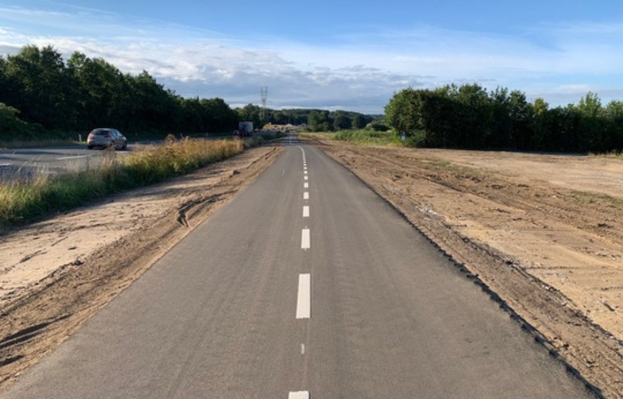 Cykelstien mellem Egebjerg og Horsens klar til indvielse