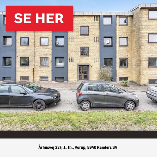 Ny lejlighed til salg i Vorup tæt på centrum