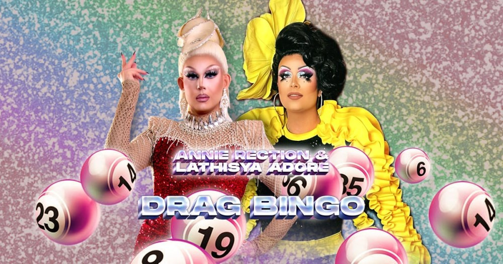 Drag bingo: Glitter, jokes og banko på Folkestedet