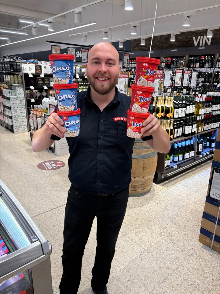 Meny Hobro tilbyder daim og oreo is til skarp pris