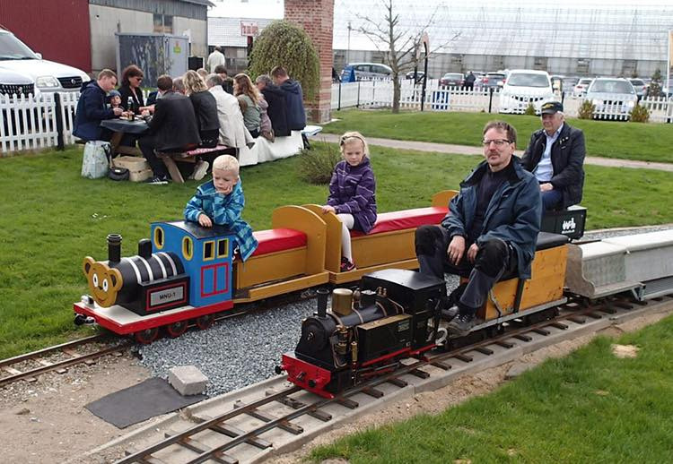 Normal køredag i Modelparken Danmark