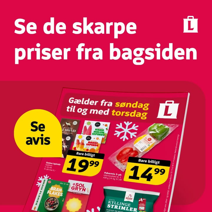 Løvbjerg Frederikshavn præsenterer tilbud på hverdagens uundværlige produkter