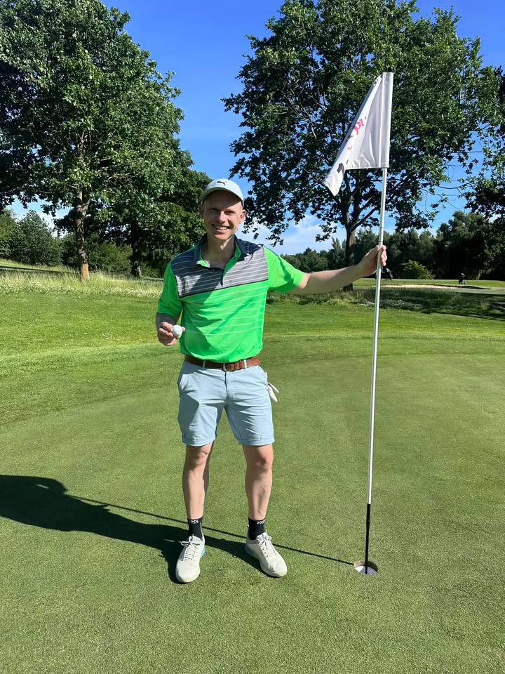 Aarhus Golf Club ønsker Jens Kallehave tillykke med hans første hole in one