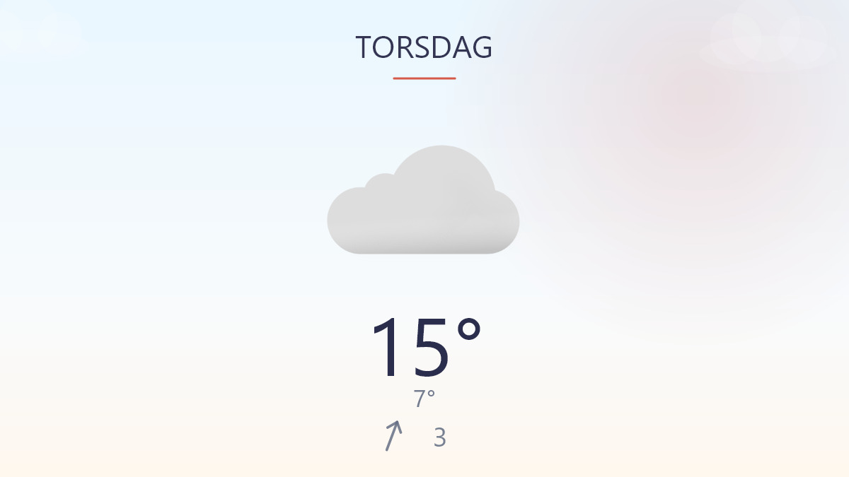 Sol på klingen, men morgenen bider