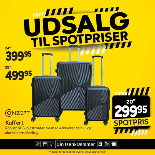 Fredericia Isenkram præsenterer Conzept kufferter for smart og let rejse