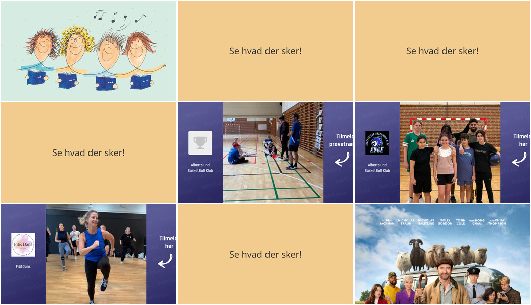 Aktiviteter denne weekend i Albertslund: Musik, sport og film for alle aldre