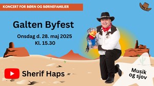 Galten Byfest byder på musik, sjov og fest for alle aldre