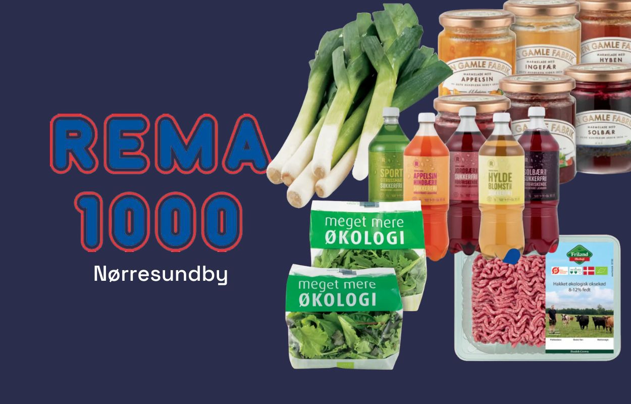 Ugentlig tilbudsfest hos Rema 1000 Nørresundby