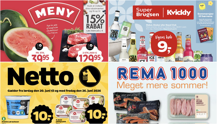 Argentinsk ribeye steak til 129,95 kr. og protein lab hytteost til 10 kr. - se de lokale tilbud