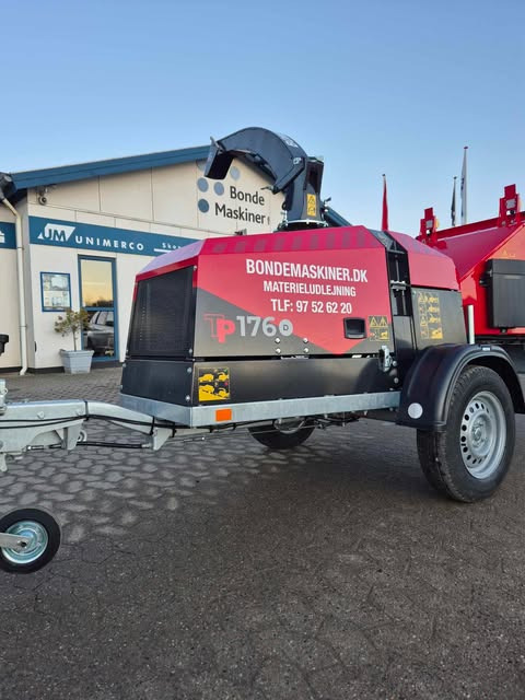 Bonde Maskiner lancerer ny TP 176 D flishugger med innovativt knivsystem